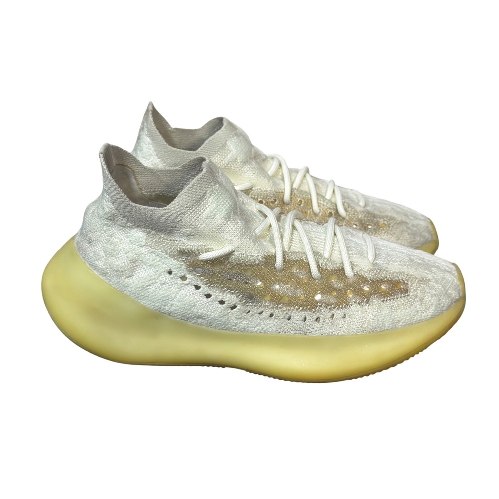 Size 9 - Adidas Yeezy Boost 380 Calcite Glow Mens Sneakers White GZ8668